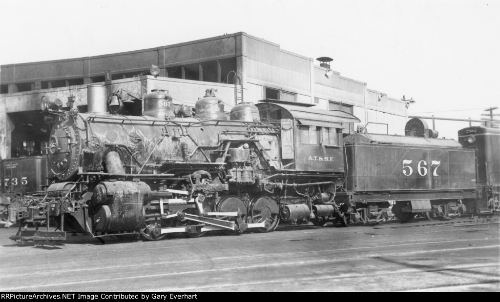 ATSF 0-8-0 #567 - Atchison, Topeka & Santa Fe